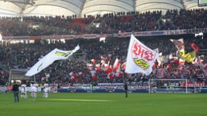 Für das Spiel am Freitagabend gegen den FSV Mainz 05 hofft der VfB Stuttgart auf möglichst viele Fans. Doch die Situation ist noch etwas unklar. Foto: Baumann/Hansjürgen Britsch