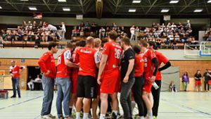 Ein letztes Mal kommen die Handballer des SV Fellbach in dieser Zusammenstellung in der Zeppelinhalle zusammen. Foto: Maximilian Hamm
