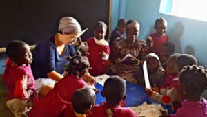 Der Kindergarten in Mandoumba Foto: z