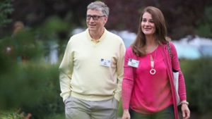 Microsoft-Gründer Bill Gates und seine Ehefrau Melinda: „Wir glauben nicht mehr, dass wir gemeinsam als Paar in der nächsten Phase unseres Leben wachsen können.“ Foto: AFP/SCOTT OLSON
