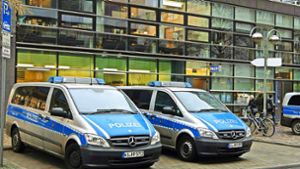 Das  erste Polizeirevier auf der Zeil in Frankfurt Foto: dpa