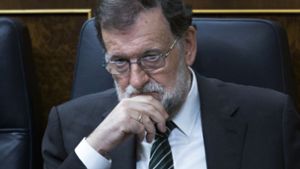 Spaniens Ministerpräsident Mariano Rajoy droht Katalonien mit Konsequenzen. Foto: AP