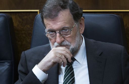Spaniens Ministerpräsident Mariano Rajoy droht Katalonien mit Konsequenzen. Foto: AP