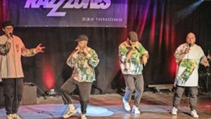 Alles Mundarbeit: The Razzzones ersetzten wahlweise eine komplette Jazz-Combo, Samba-Gruppe oder Hip-Hop-Band. Foto: Eugen Mayer
