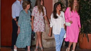 Die spanische Königsfamilie genießt ihre Auszeit auf Mallorca. Foto: IMAGO/ABACAPRESS