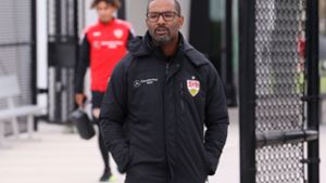 Cacau arbeitet als Markenbotschafter für den VfB Stuttgart. Foto: Baumann