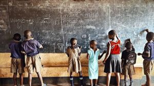 In der Schule in Kasese  lernen die Waisenkinder und Kinder aus der Umgebung des Heims gemeinsam Foto: privat