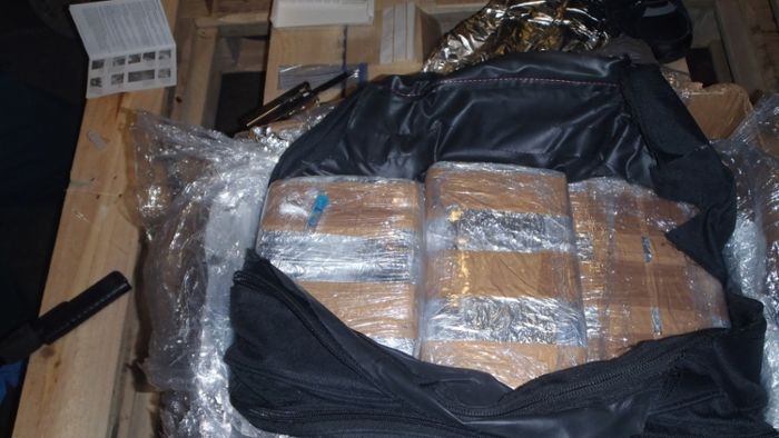 370 Kilogramm Kokain in Container gefunden
