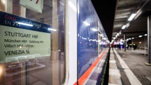 Die Nachtzugverbindung von Stuttgart nach Venedig soll ausgebaut werden. Foto: Lichtgut/Christoph Schmidt