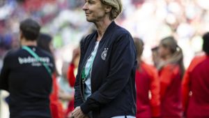 Bundestrainerin Martina Voss-Tecklenburg und ihre DFB-Frauen mussten zwar gegen Kolumbien eine Niederlage hinnehmen, dafür sorgten sie für einen Quoten-Rekord. Foto: imago/Sports Press Photo