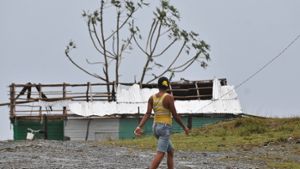 Hurrikan „Matthew“ hat auf Kuba gewütet. Foto: AFP