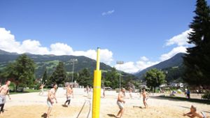 Sonne,  blauer Himmel, Bergidyll: Der Gute-Laune-Faktor kommt im Zillertal bei aller Anstrengung nicht zu kurz. Foto: Baumann