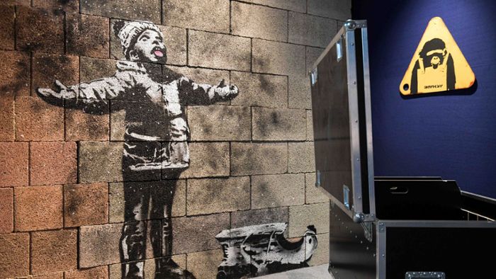 Banksy bleibt bis Oktober in Stuttgart