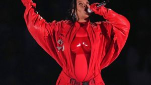 R&B- und Pop-Sängerin Rihanna trat 2023 in der Halbzeit des Super Bowls auf. Foto: imago/Shutterstock
