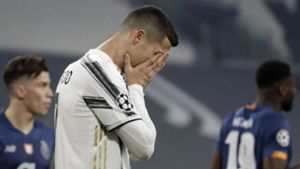 Cristiano Ronaldo wird auch dieses Jahr nicht die Champions League mit Juventus Turin gewinnen. Foto: dpa/Luca Bruno