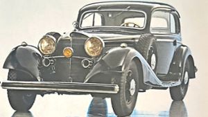 Der Gegenstand des Streits vor dem Landgericht Stuttgart: ein Mercedes 540 K Innenlenker mit Baujahr 1937. Das Bild stammt aus dem Herstellergutachten. Foto: StZN