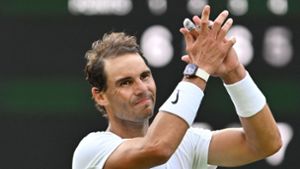 Muss in Wimbledon aufgeben: Rafael Nadal Foto: AFP/GLYN KIRK