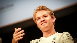 Nico Rosberg zu Gast auf dem StN-Podium - wie sein Verhältnis zu Teamkollegen Hamilton ist? Seine Antwort ... Foto: Leif Piechowski