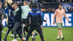 Jubel bei Schalke Foto: dpa/Bernd Thissen
