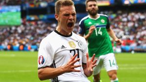 Joshua Kimmich spielt für Deutschland bei der Fußball-EM. Gegen Nordirland stand er in der Startelf. Foto: Getty Images Europe