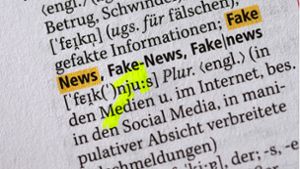 Die EU will das Verbreiten von Fake News und Hassbotschaften in Zukunft unter Strafe stellen. Foto: dpa/Jens Kalaene