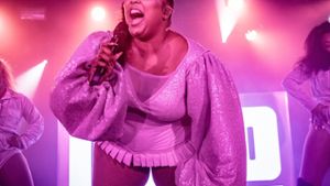 Lizzo während eines Konzerts im Jahr 2019 in Amsterdam. Foto: Ben Houdijk/Shutterstock