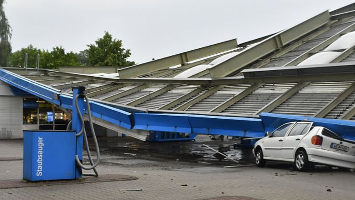 Starkregen verursacht Chaos in Nordrhein-Westfalen