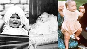Windsor-Sprösslinge aus drei Generationen: Wer die pausbackigen Babys sind, erfahren Sie in unserer Bildergalerie. Foto: dpa/AP