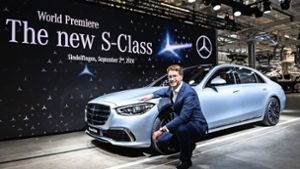 Vor knapp zwei Jahren hat Daimler-Chef Ola Källenius eine neue S-Klasse vorgestellt. Foto: dpa/Silas Stein