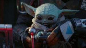 Baby Yoda ist der Star der Star Wars-Serie „The Mandalorian“. Foto: imago images/Cinema Publishers Collection/Lucasfilm Ltd. All Rights Reserved