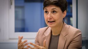 Die Grünen-Landesvorsitzende Sandra Detzer kandidiert für eine neue Amtszeit. Foto: Lichtgut/Achim Zweygarth