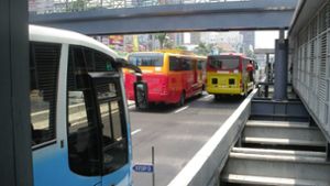 Busverkehr in der indonesischen Hauptstadt Jakarta (Symbolbild). Foto: Wikipedia commons/Dörrbecker/CC BY-SA 3.0. Foto:  