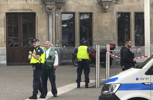Ein Mann hatte im Bahnhof von Amsterdam zwei Menschen niedergestochen. Foto: AP