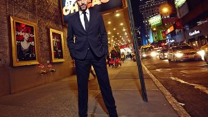Noch am Broadway bald in Stuttgart - Schauspieler Pasquale Aleardi übernimmt die Hauptrolle des Staranwalts Billy Flynn in Chicago. Quelle: Unbekannt