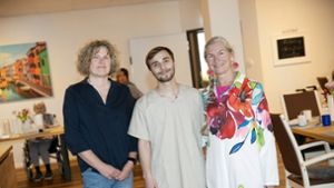 Sie  mussten lange um ihre Zusammenarbeit bangen: Gabi Böhm (links), Paata Bazandarashvili und Rosemarie Amos-Ziegler. Foto: Ines Rudel