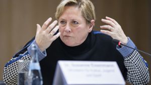CDU-Spitzenkandidatin Susanne Eisenmann Foto: dpa/Tom Weller