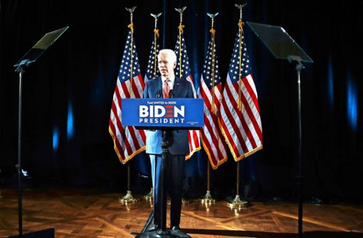 Joe Biden gilt nicht unbedingt als mitreißender Redner. Ihm könnten die veränderten Parteitag-Bedingungen deshalb entgegen kommen. Foto: AP/Matt Rourke