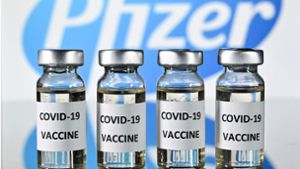 Biontech/Pfizer-Impfstoff. (Symbolbild) Foto: AFP/JUSTIN TALLIS