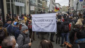Teile der Querdenker-Bewegung sind nun ein Fall für den Verfassungsschutz. Foto: Lichtgut/Julian Rettig