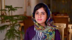 Stille Rebellin: Die Afghanin Anjila Gulistani erkämpft sich ein Stück Freiheit. Foto: Lena Reiner