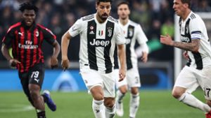 Sami Khedira ist seit 2015 bei Juventus und hat einen Vertrag bis 2021. Foto: AFP