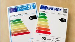 Energieeffizienzlabels zeigen an, wie sparsam ein Gerät ist. Was bedeutet das für die Gesamtkosten? (Symbolbild) Foto: EU//Kommission