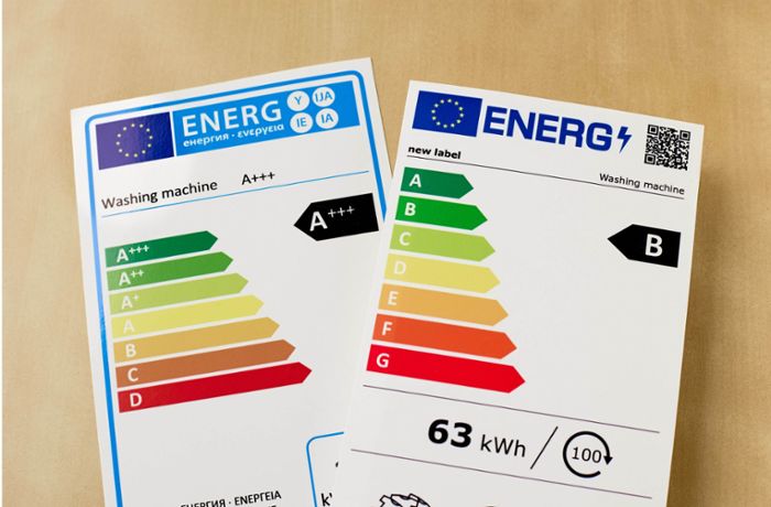 Energieeffizienzklassen für Haushaltsgeräte