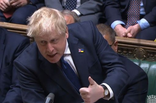 Boris Johnson steht in Großbritannien politisch unter Druck. Foto: dpa/House Of Commons
