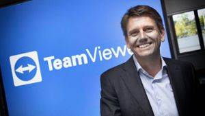Teamviewer-Chef Oliver Steil ist auf der Suche nach weiteren Mitarbeitern und Mitarbeiterinnen. Foto: imago /Horst Rudel