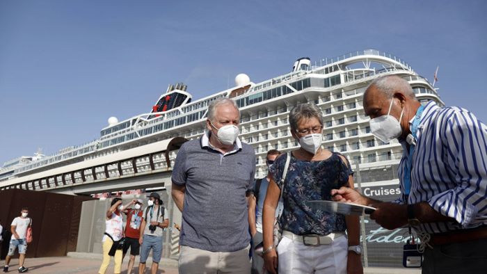 Erstes Kreuzfahrtschiff in Mallorca seit über einem Jahr