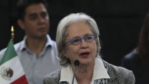 Die mexikanische Außenministerin Bárcena will Klage einreichen. Foto: dpa/Ginnette Riquelme