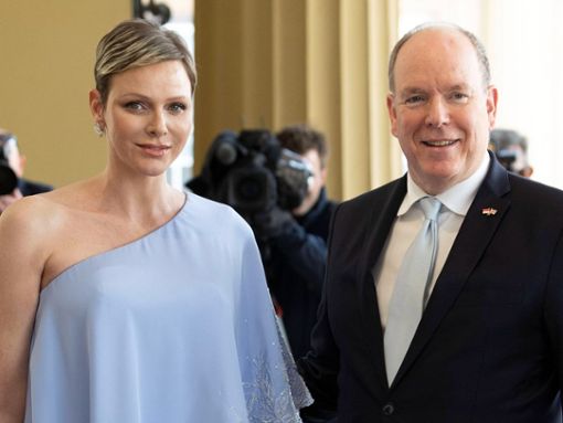 Fürstin Charlène und Fürst Albert II. von Monaco bei einem gemeinsamen Auftritt. Foto: imago images/i Images