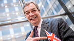 Ohne ihn wären die Briten womöglich noch in der EU: Nigel Farage Foto: dpa/Michael Kappeler