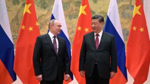 Wladimir Putin und Ji Xinping – hält die Freundschaft? Foto: dpa/Alexei Druzhinin